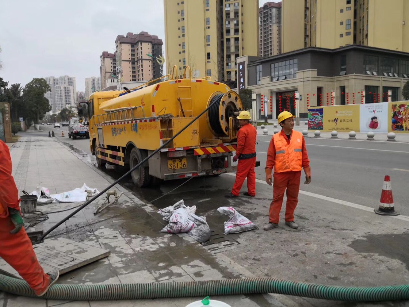 连州排污管道清淤-管道清洗
